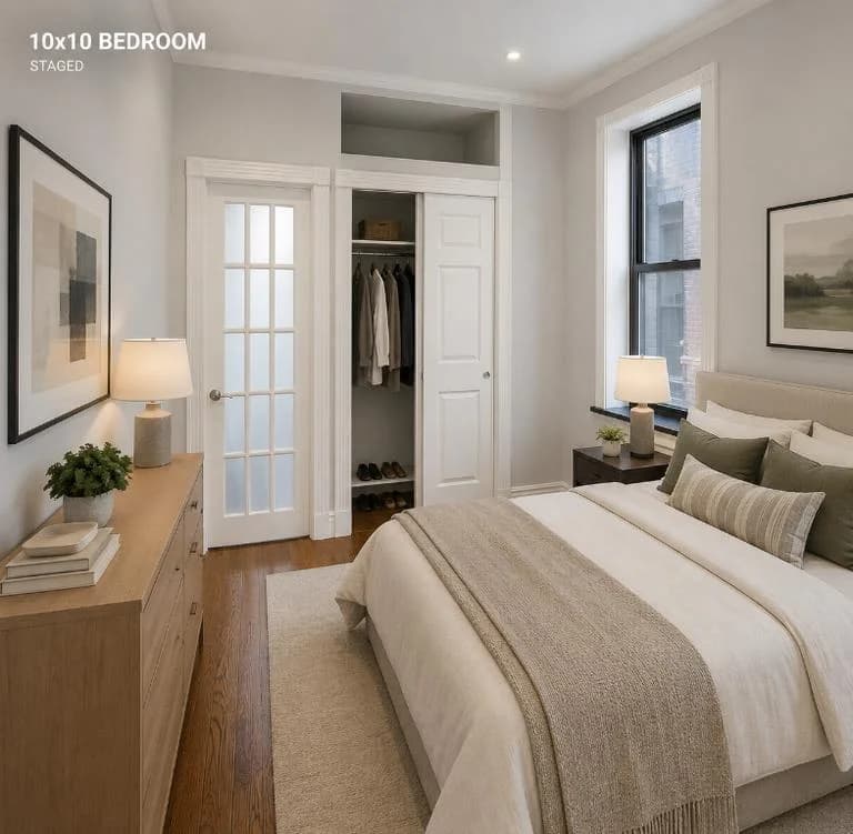 53 Leroy Street #3C, Manhattan, NY 10014 apartment_bedroom_room 1