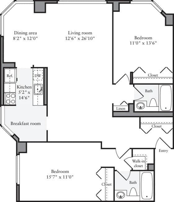 750 Columbus Avenue #PHL, Manhattan, NY 10025 apartment_floor_plan 1