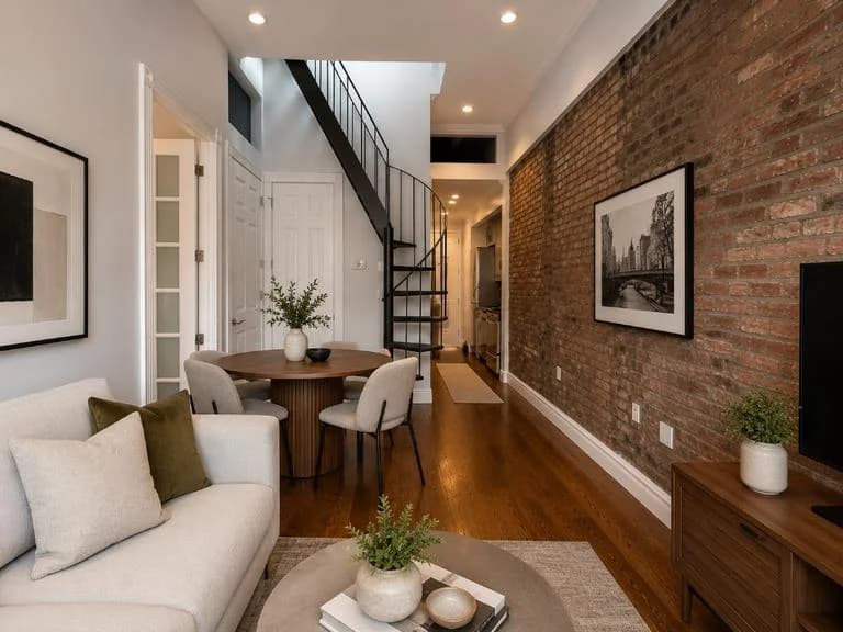 202 East 13 Street #5H, Manhattan, NY 10003 apartment_living_room 1