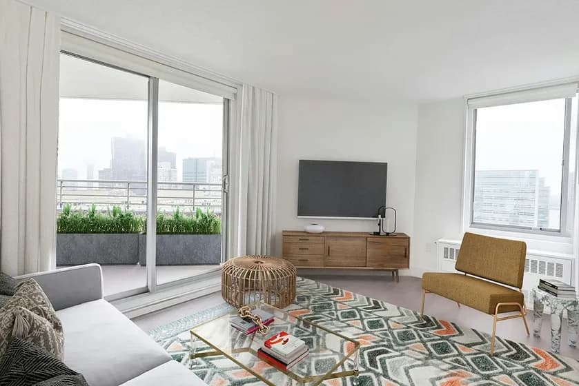 470 2 Avenue #19B, Manhattan, NY 10016 apartment_living_room 1