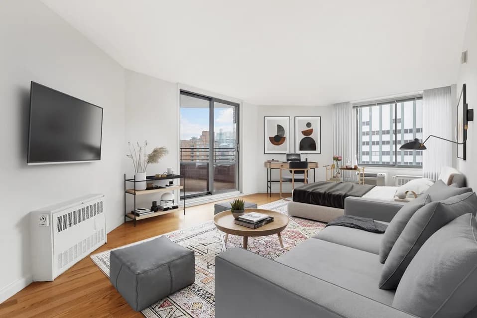484 2 Avenue #13B, Manhattan, NY 10016 apartment_bedroom_room 1