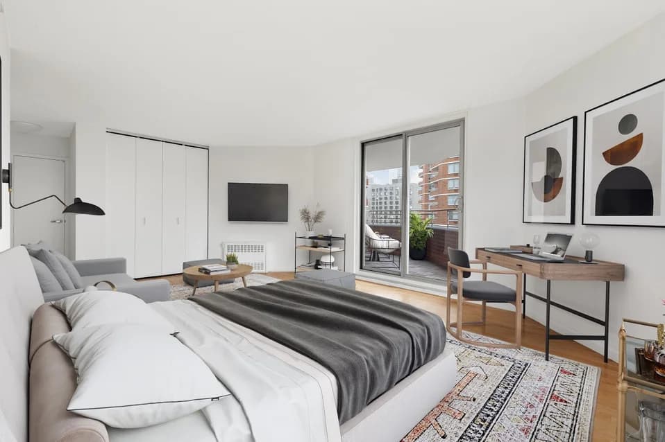 490 2 Avenue #13B, Manhattan, NY 10016 apartment_bedroom_room 1