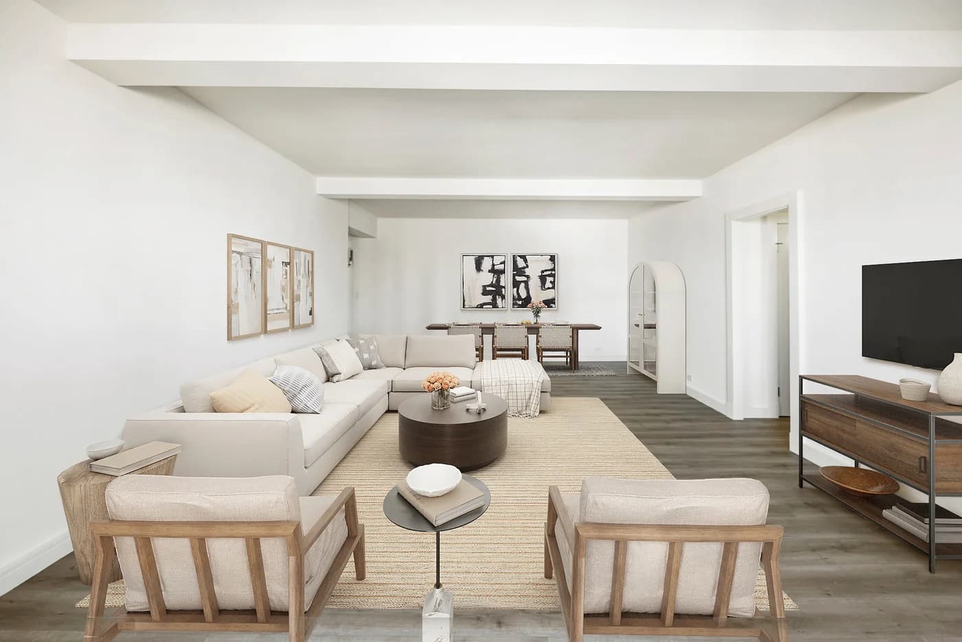2 Peter Cooper Road #12-E, Manhattan, NY 10010 apartment_living_room 1