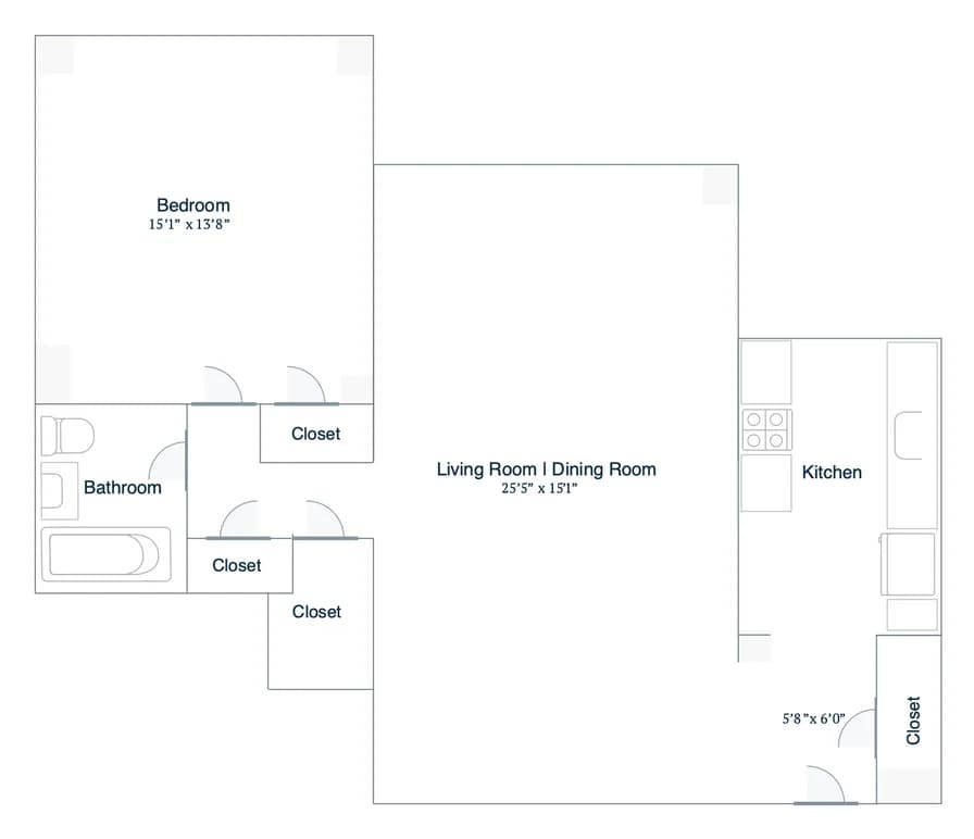 3 Peter Cooper Road #10-A, Manhattan, NY 10010 apartment_floor_plan 1