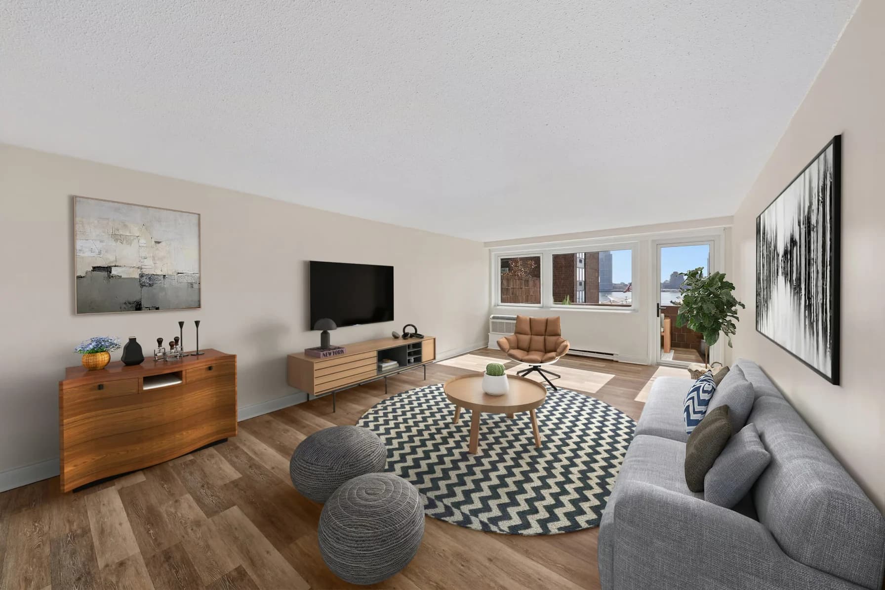 30 Waterside Plaza #40-04C, Manhattan, NY 10010 apartment_living_room 1