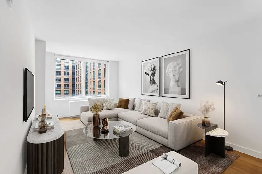 Gotham West 550 West 45 Street #1122, Manhattan, NY 10036 apartment_living_room 1