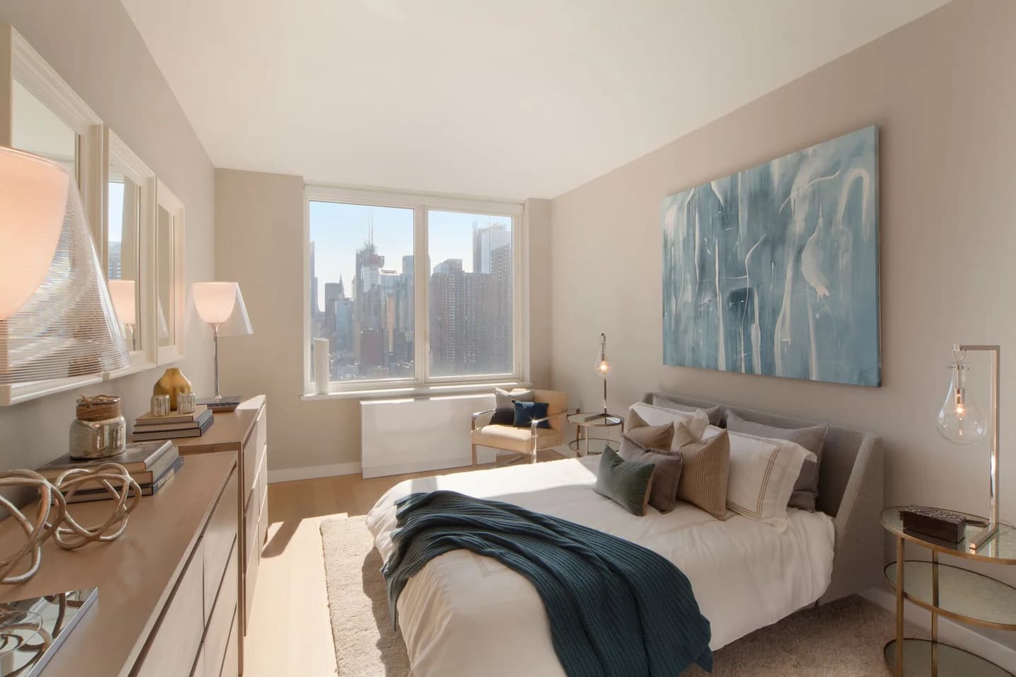 Gotham West 550 West 45 Street #1202, Manhattan, NY 10036 apartment_bedroom_room 1
