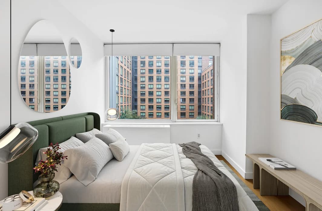 Gotham West 550 West 45 Street #1202, Manhattan, NY 10036 apartment_bedroom_room 1