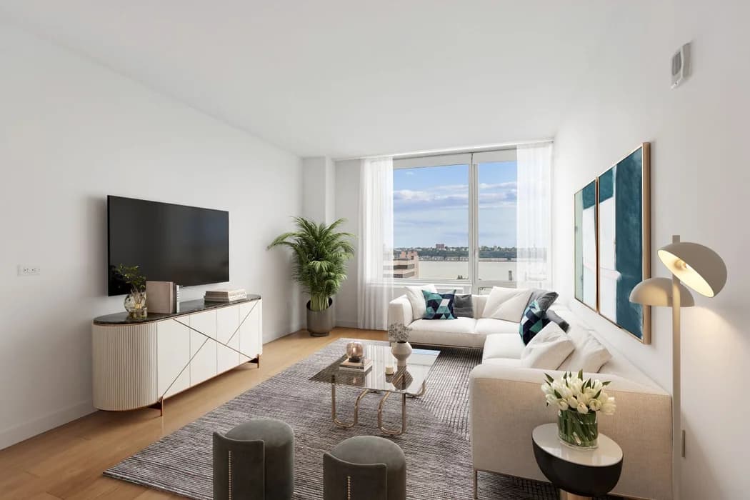 Gotham West 550 West 45 Street #2510, Manhattan, NY 10036 apartment_living_room 1