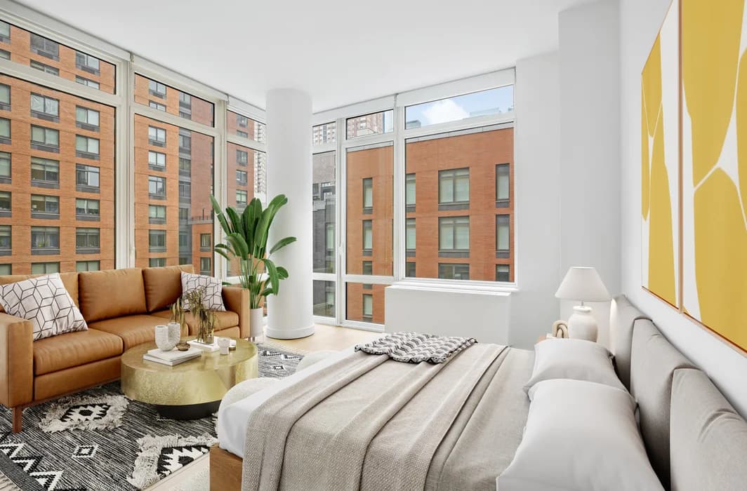 Gotham West 550 West 45 Street #2510, Manhattan, NY 10036 apartment_bedroom_room 1