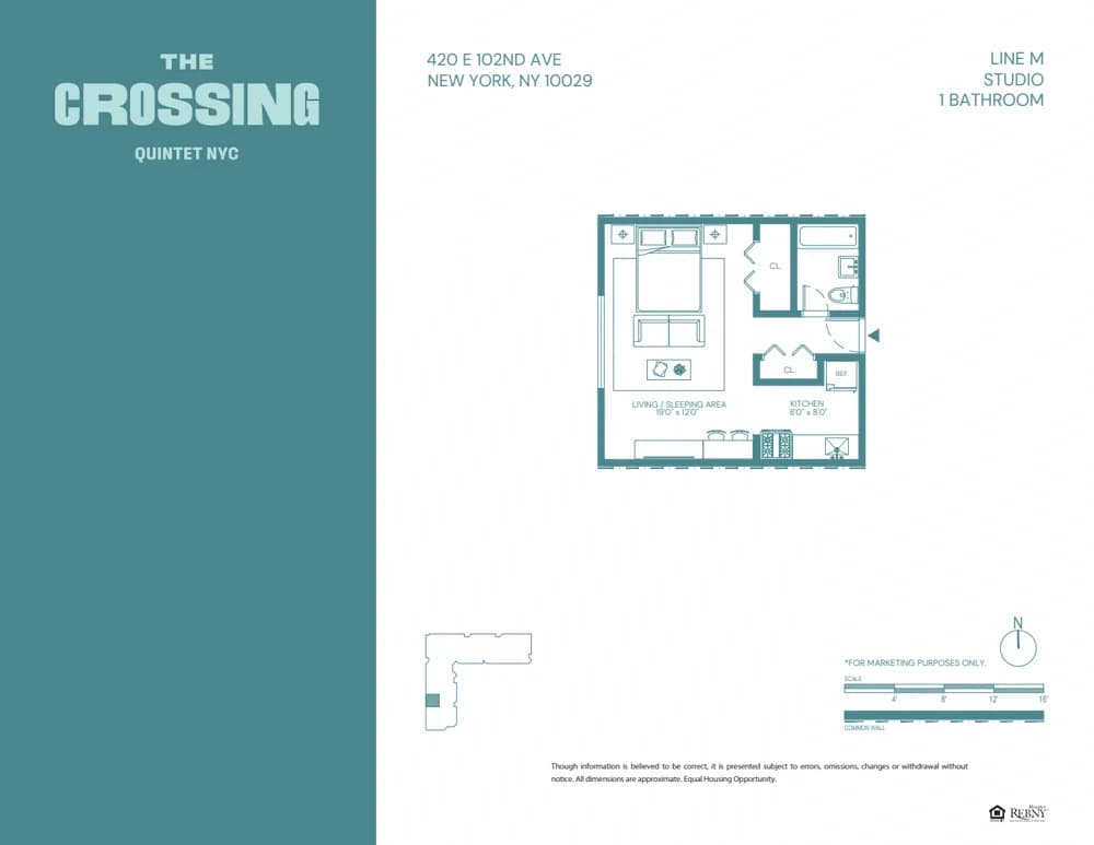 1954 1 Avenue #01L, Manhattan, NY 10029 apartment_floor_plan 1