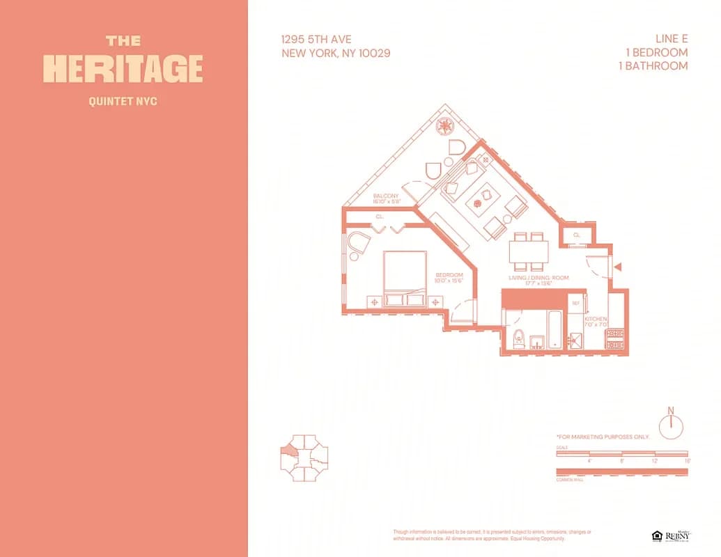 The Heritage 1295 5 Avenue #11A, Manhattan, NY 10029 100
