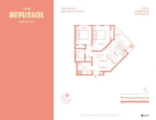 1295 5 Avenue #23G, Manhattan, NY 10029