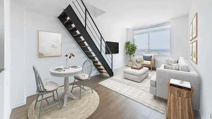 Longacre House 305 West 50 Street #04A, Manhattan, NY 10019 apartment_living_room 1
