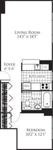 305 West 50 Street #26A, Manhattan, NY 10019
