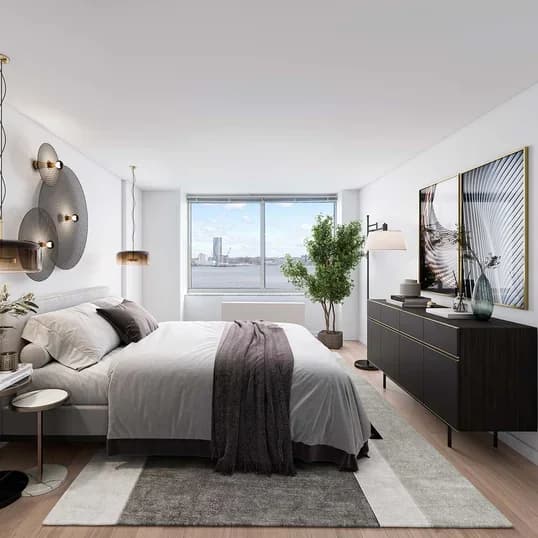 400 Chambers Street #03A, Manhattan, NY 10282 apartment_bedroom_room 1