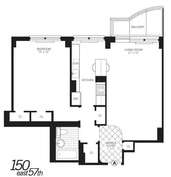 150 East 57 Street #19A, Manhattan, NY 10022