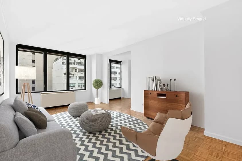 150 East 57 Street #8C, Manhattan, NY 10022 apartment_living_room 1