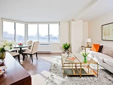 River Place 650 W 42 St #1729, Manhattan, NY 10036 apartment_living_room 1