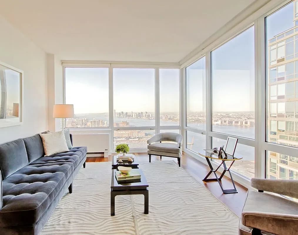 610 West 42 Street #N28J, Manhattan, NY 10036 apartment_living_room 1