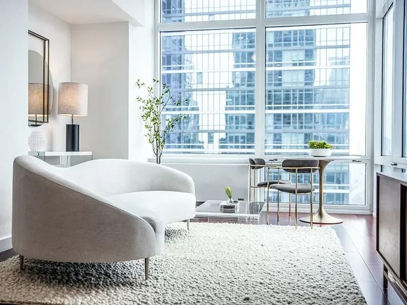 610 West 42 Street #N44M, Manhattan, NY 10036 apartment_living_room 1