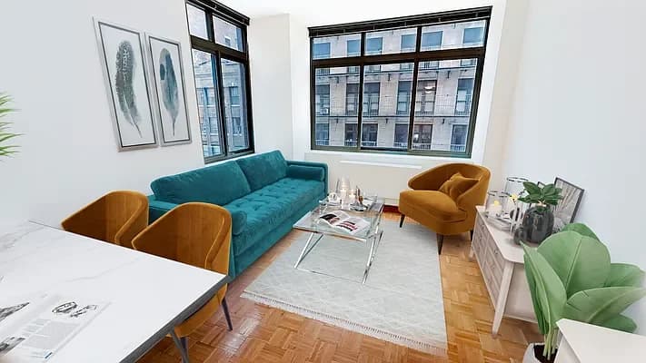 100 West 26 Street #3B, Manhattan, NY 10001 apartment_living_room 1