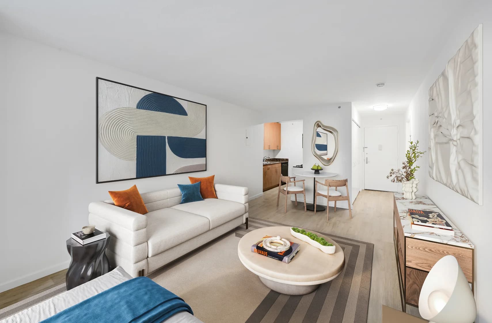 66 West 38 Street #21D, Manhattan, NY 10018 apartment_living_room 1