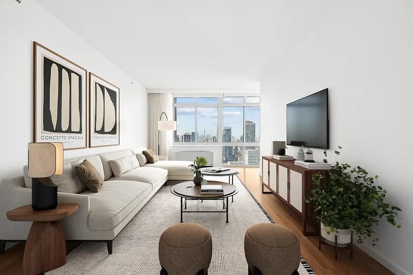 66 West 38 Street #30D, Manhattan, NY 10018 apartment_living_room 1