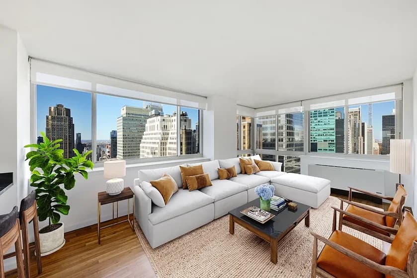 66 West 38 Street #43C, Manhattan, NY 10018 apartment_living_room 1