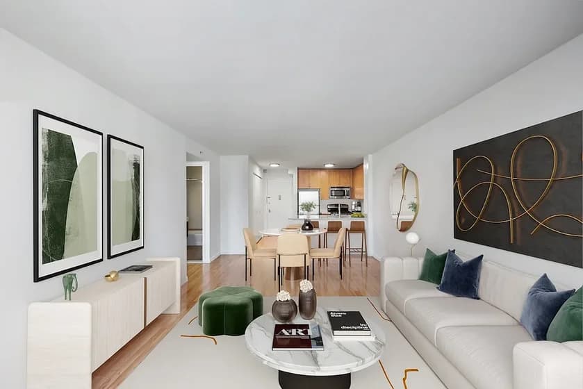 66 West 38 Street #6A, Manhattan, NY 10018 apartment_living_room 1