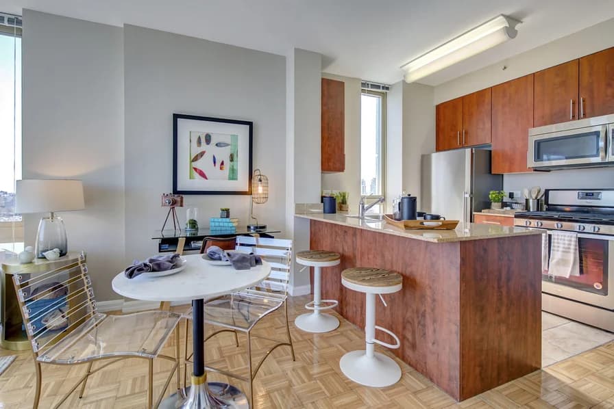 The Octagon 888 Main Street #1009, Manhattan, NY 10044 apartment_kitchen 1