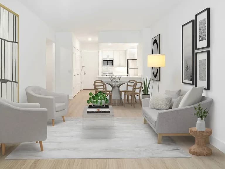 600 Washington Street #708, Manhattan, NY 10014 apartment_living_room 1