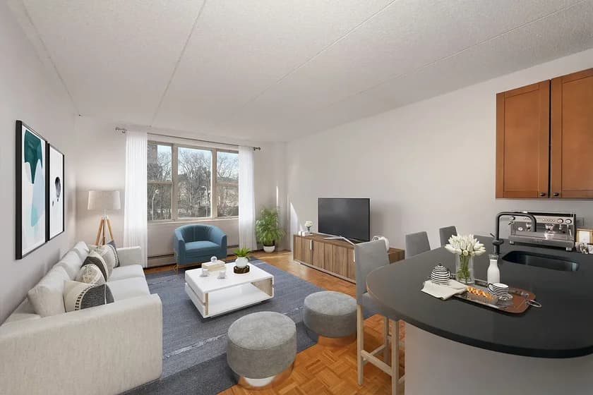280 East 2 Street #608, Manhattan, NY 10009 apartment_living_room 1