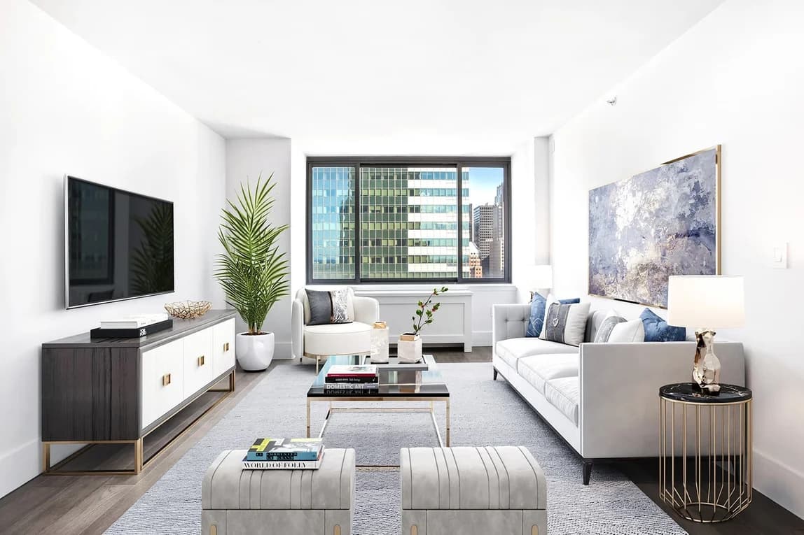 The Biltmore 770 8 Avenue #40C, Manhattan, NY 10036 apartment_living_room 1