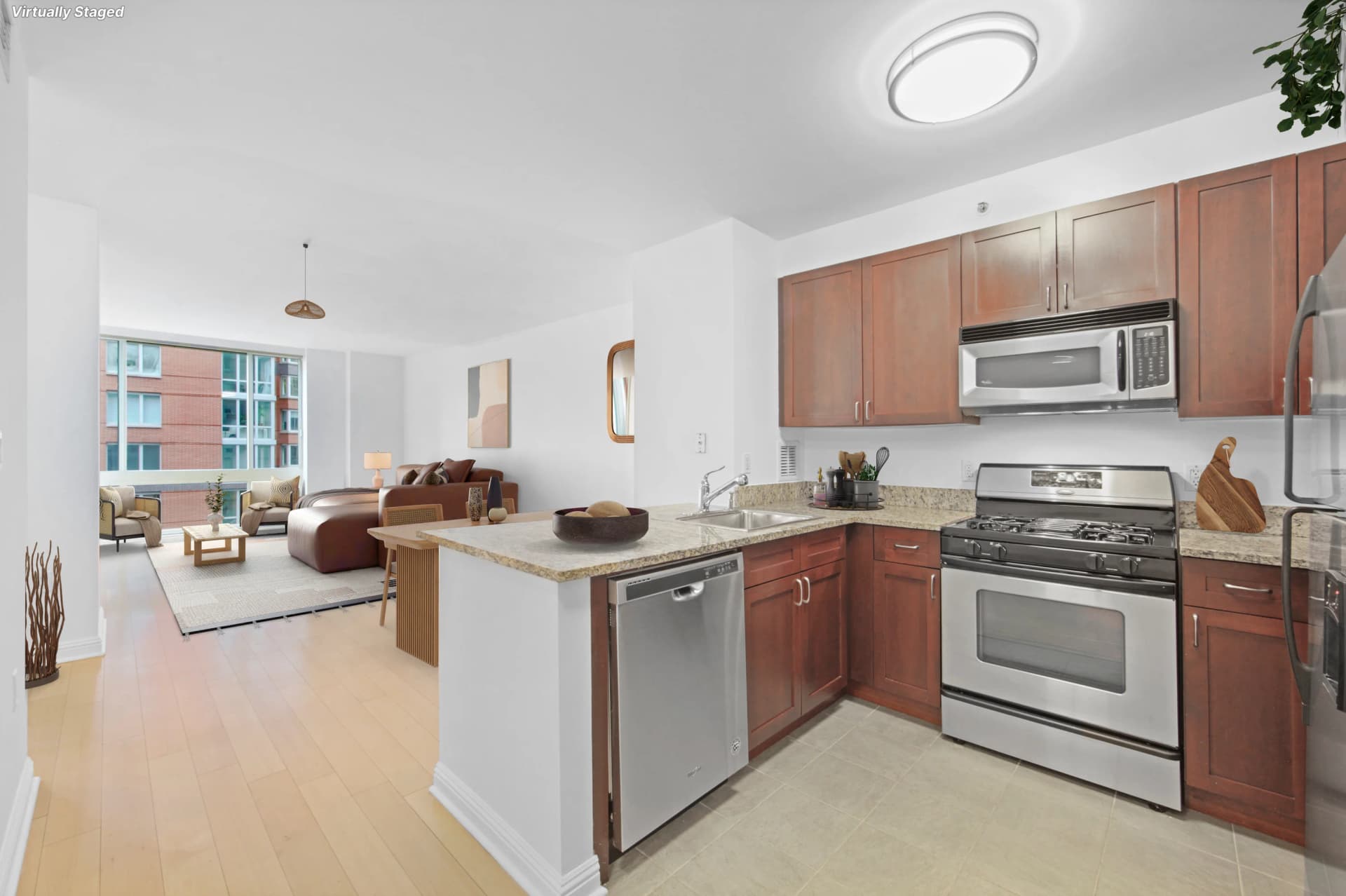 211 North End Avenue #4P, Manhattan, NY 10282 apartment_kitchen 1