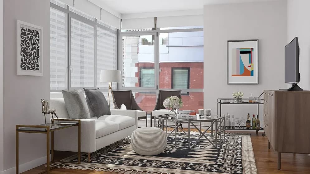 88 Leonard Street #0520, Manhattan, NY 10013 apartment_living_room 1