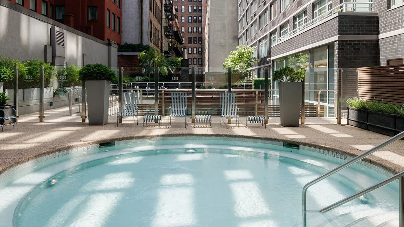 88 Leonard Street #0902, Manhattan, NY 10013 amenity_pool_exterior 1