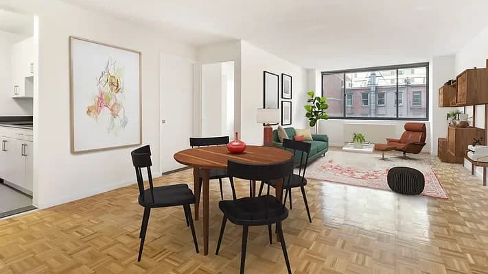 505 West 54 Street #0103, Manhattan, NY 10019 apartment_living_room 1