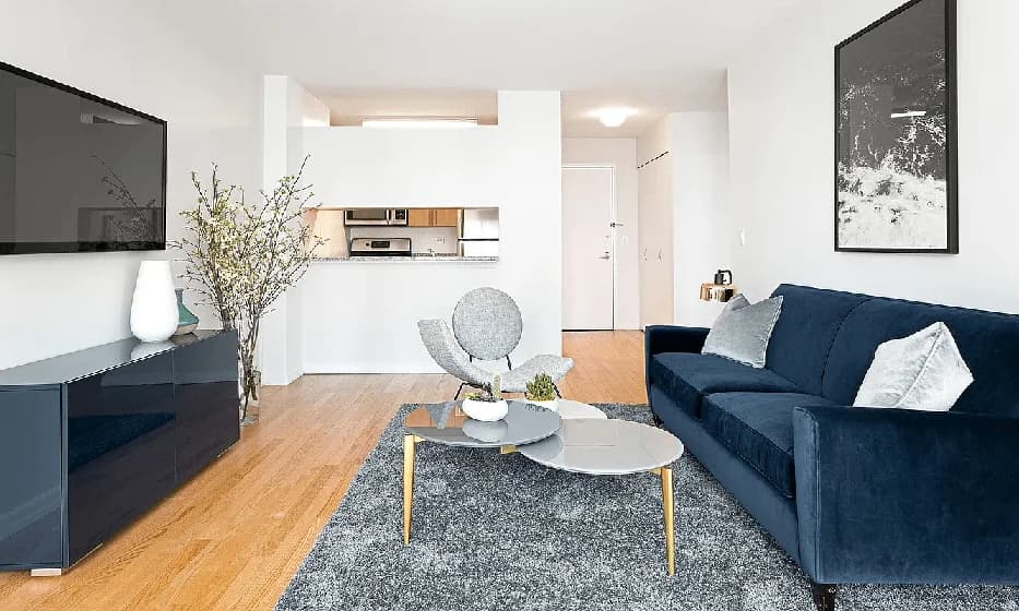 2 Gold St 2 Gold Street #609, Manhattan, NY 10038 apartment_living_room 1