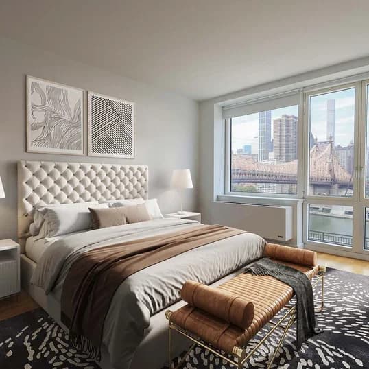 405 Main Street #10A, Manhattan, NY 10044 apartment_bedroom_room 1