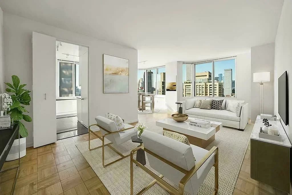 240 East 39 Street #49B, Manhattan, NY 10016 apartment_living_room 1