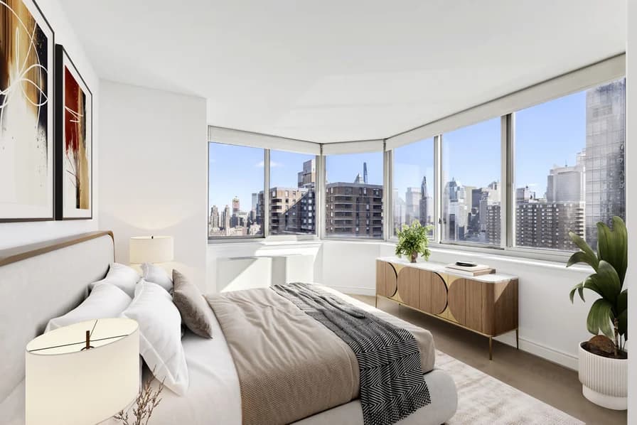 The Victory 561 10 Avenue #07I, Manhattan, NY 10036 apartment_bedroom_room 1