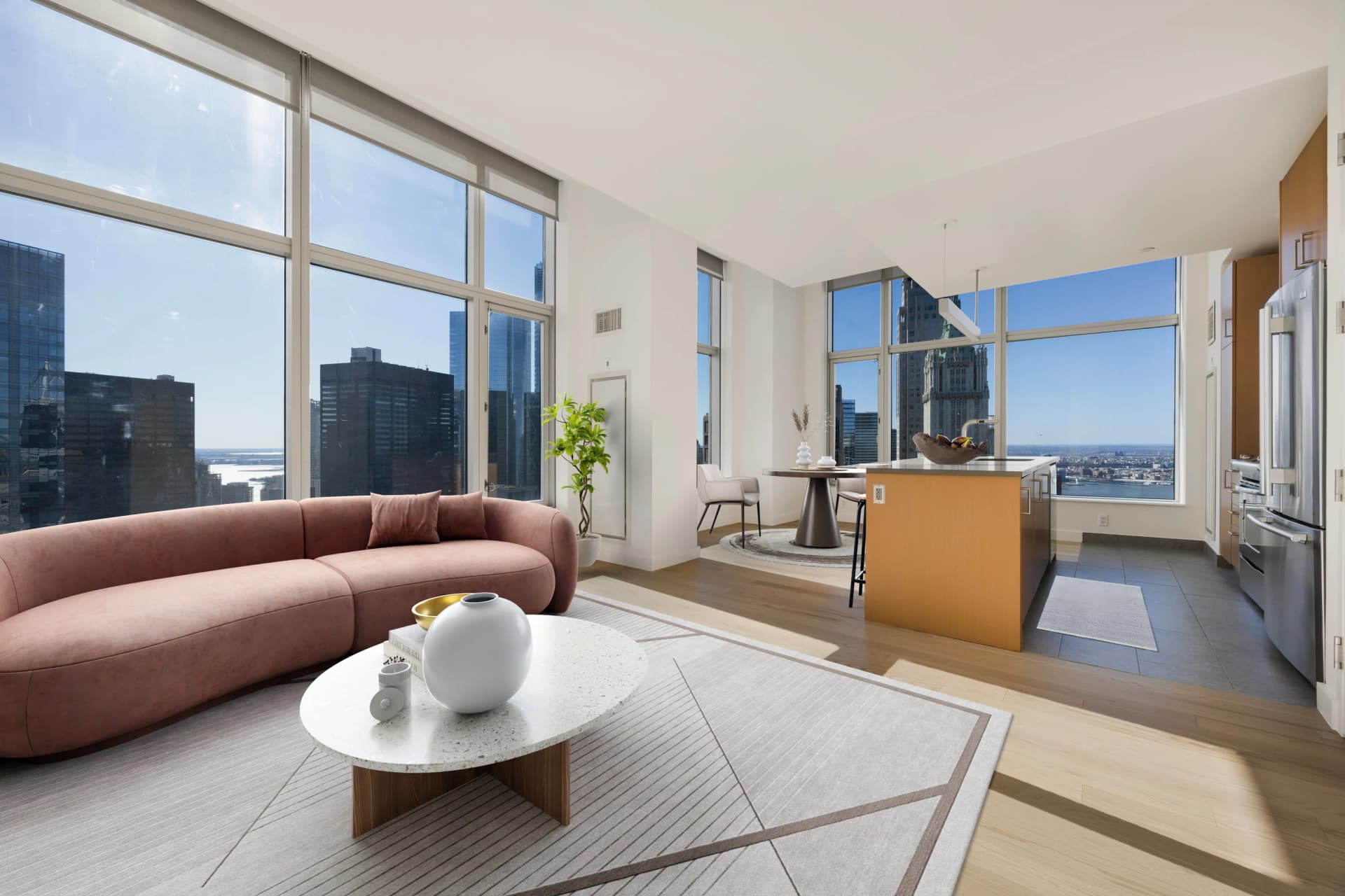 8 Spruce Street #09H, New York, NY 10038 apartment_living_room 1