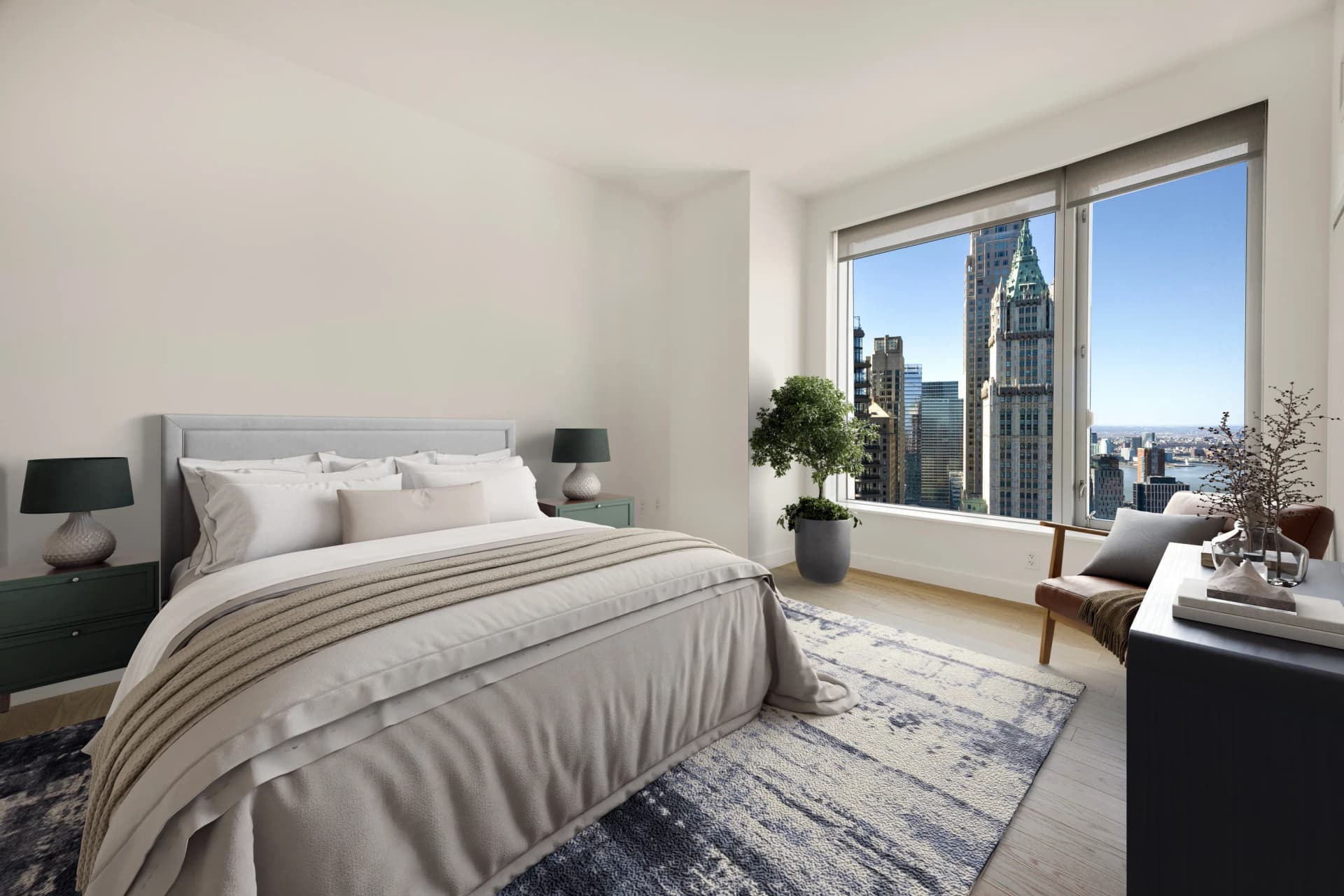 8 Spruce St #14T, New York, NY 10038 apartment_bedroom_room 1