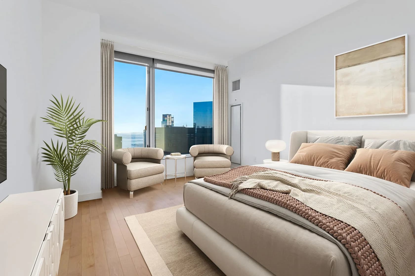8 Spruce Street #15G, New York, NY 10038 apartment_bedroom_room 1