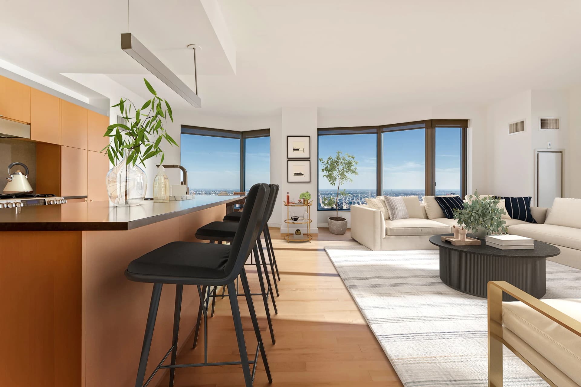 8 Spruce Street #31T, New York, NY 10038 apartment_living_room 1