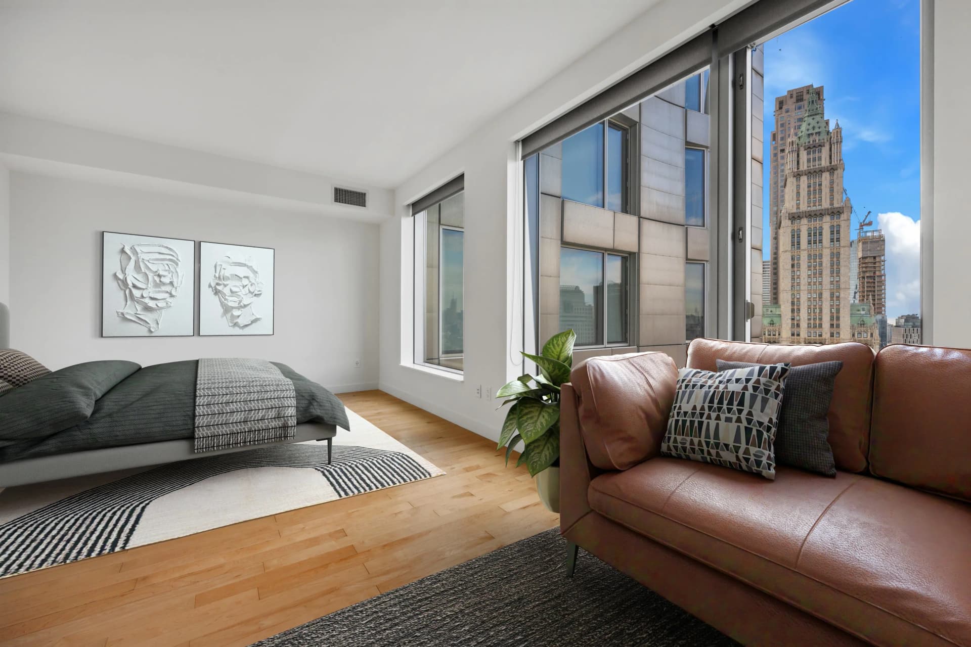 8 Spruce Street #38K, New York, NY 10038 apartment_bedroom_room 1
