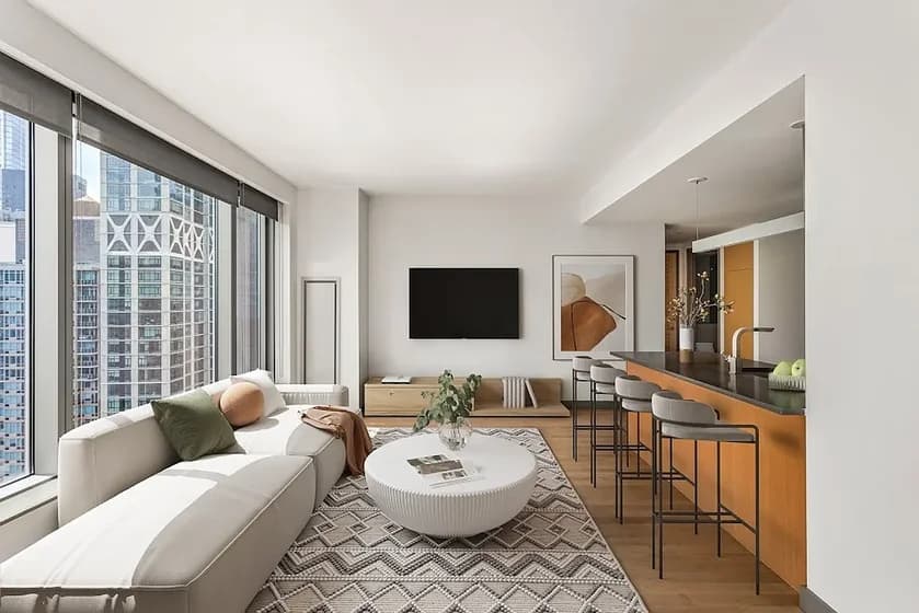 8 Spruce Street #43A, New York, NY 10038 apartment_living_room 1