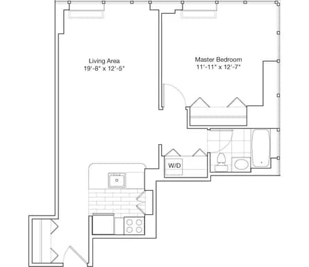125 W 31 St #32J, Manhattan, NY 10001