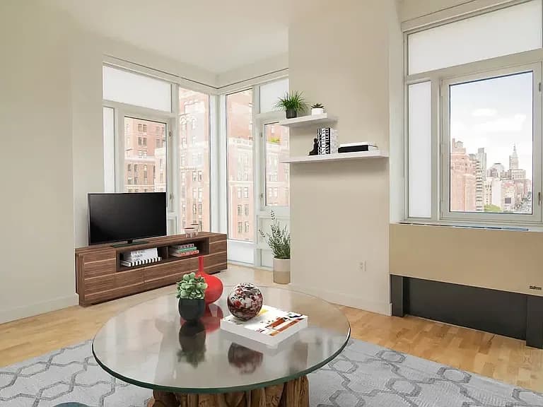 500 West 23 Street #10B, Manhattan, NY 10011 apartment_living_room 1
